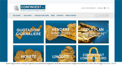 Desktop Screenshot of confinvest.it